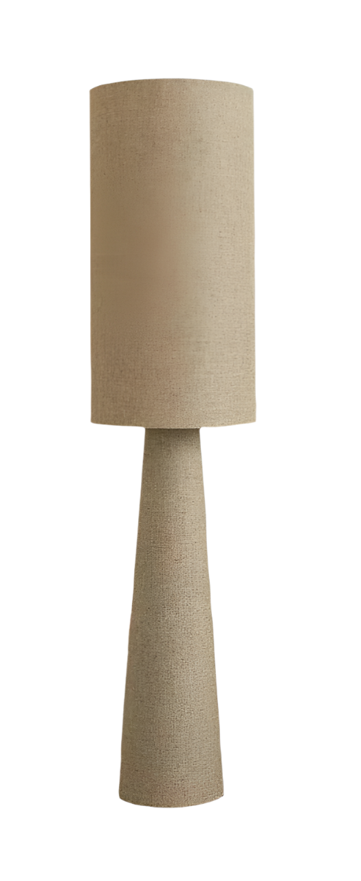 Tall Fabric Floor Lamp