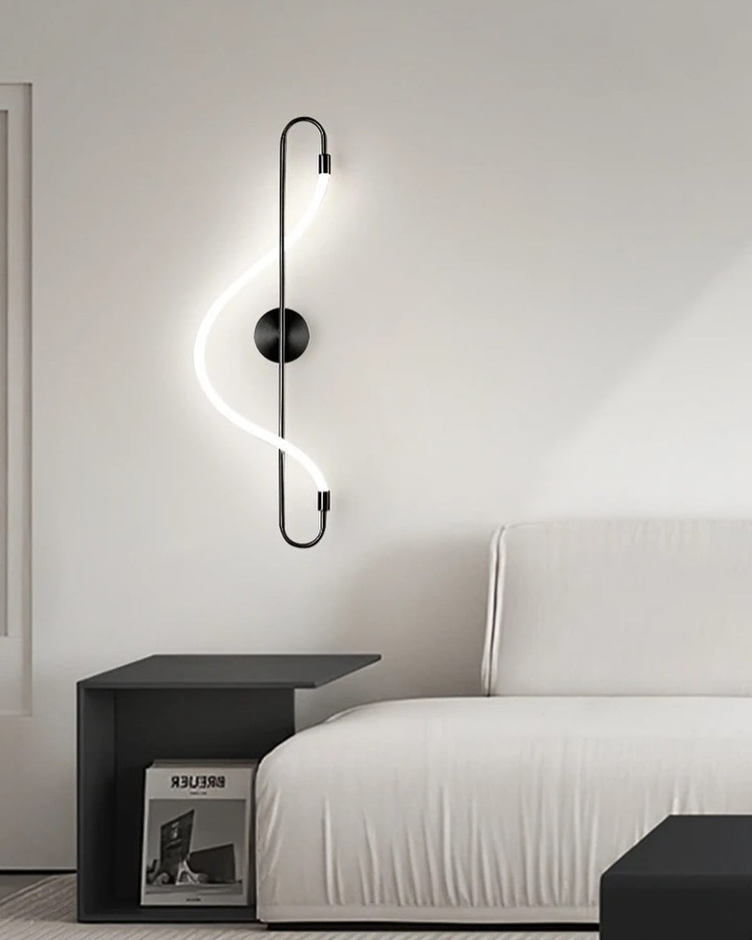 Modern LED Loop Wall Lamp