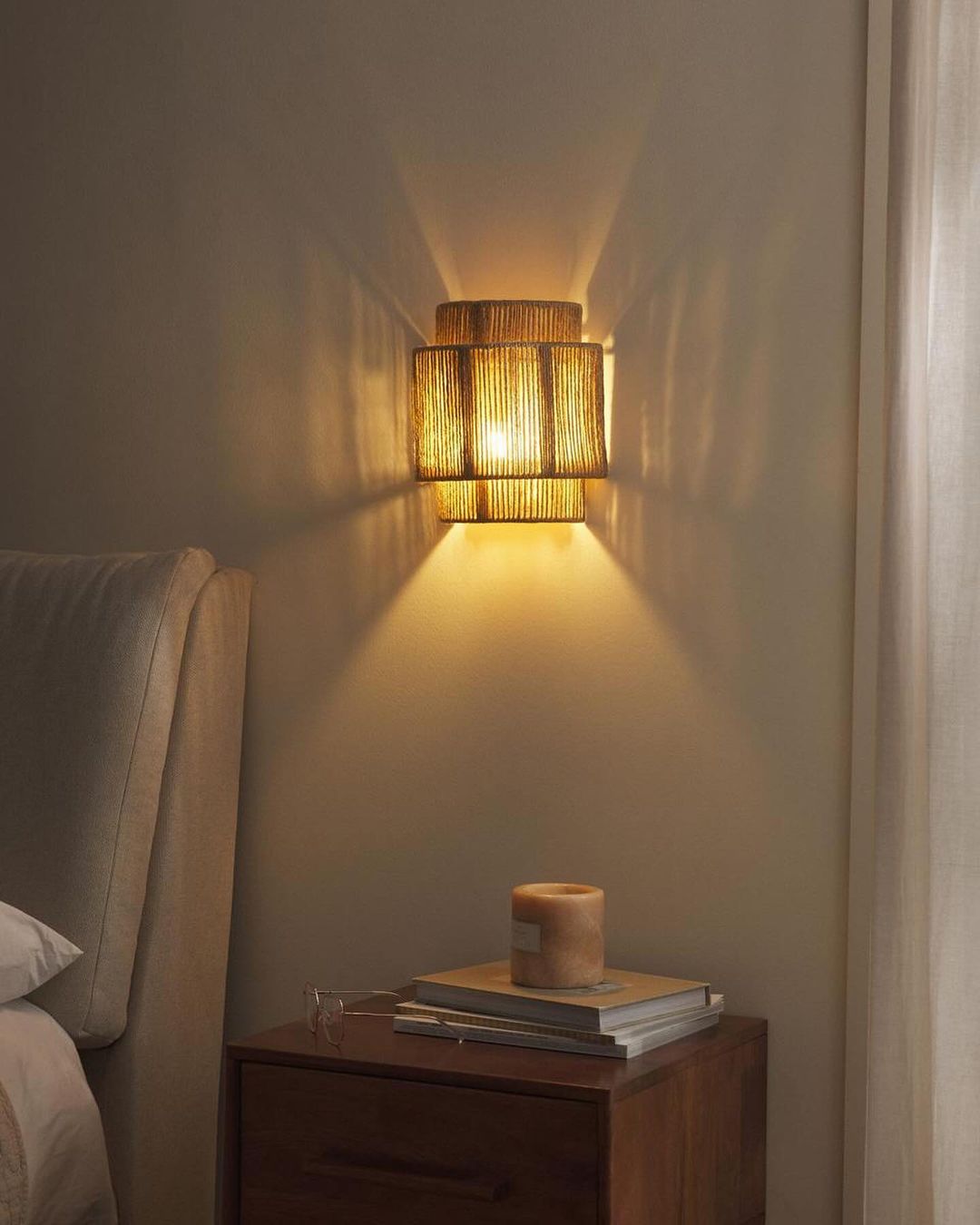 Wrapped Wall Sconce