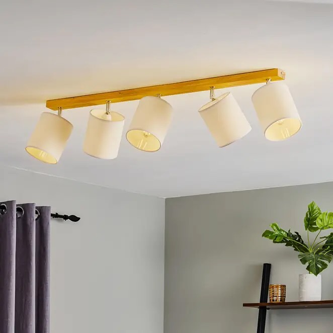 Elegant Track Lighting with Shades