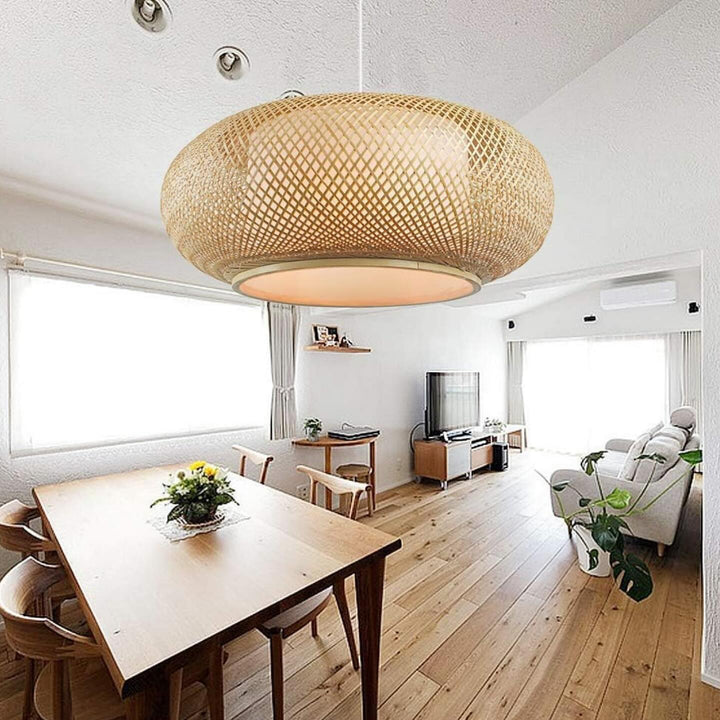 Elegant Bamboo Pendant Light