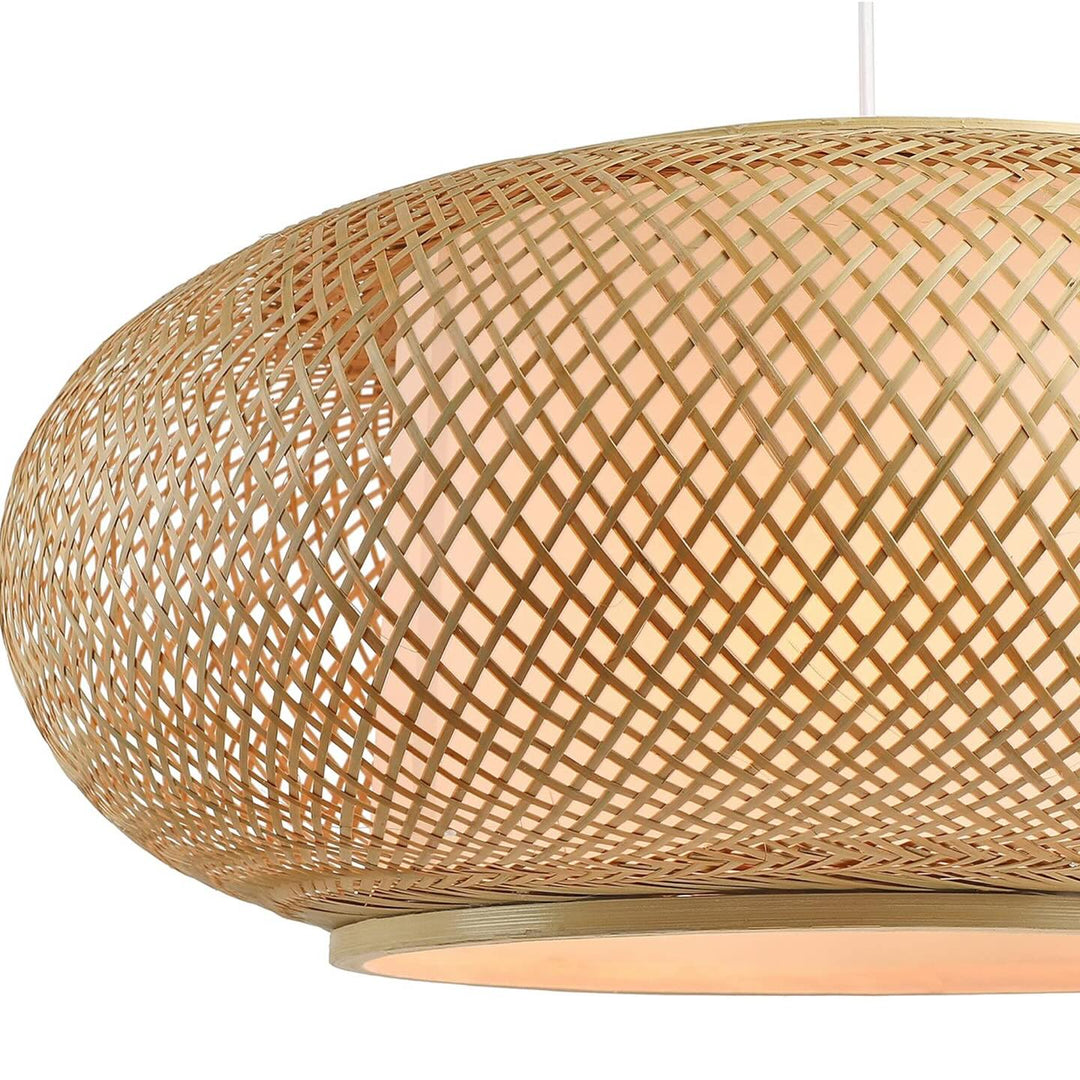 Elegant Bamboo Pendant Light