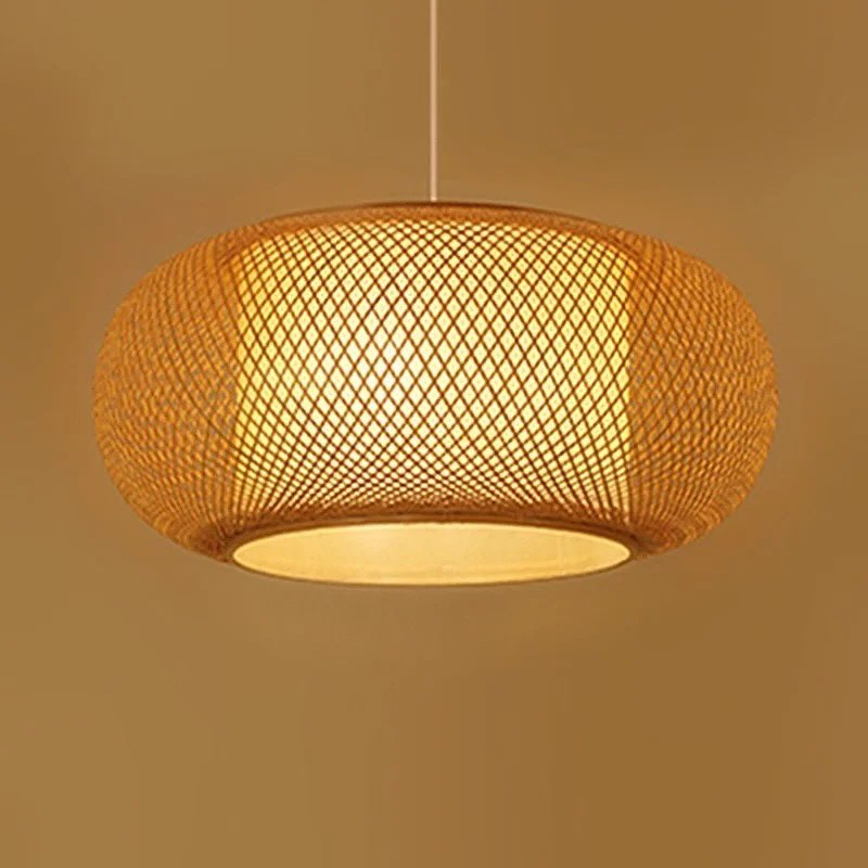 Elegant Bamboo Pendant Light