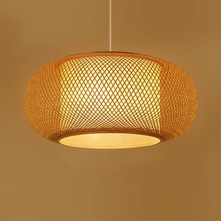 Elegant Bamboo Pendant Light