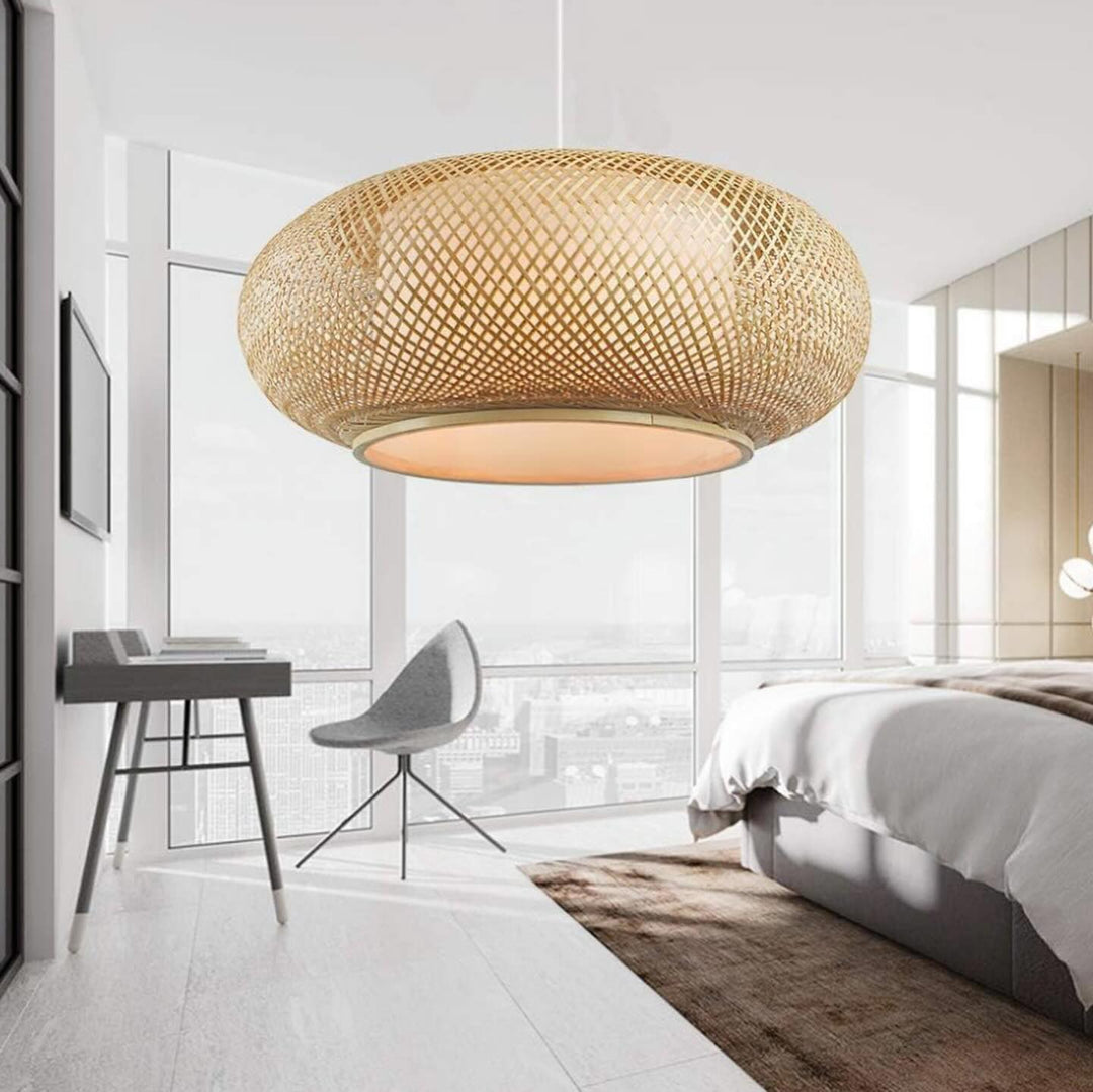 Elegant Bamboo Pendant Light