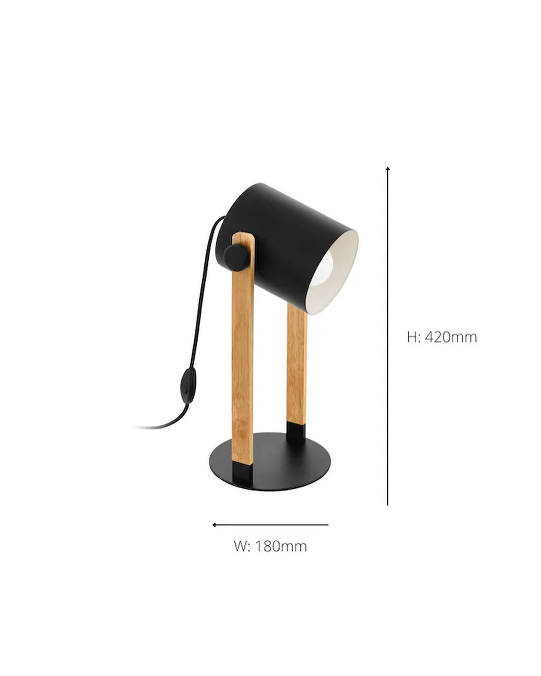 Modern Black Table Lamp