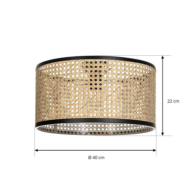 Rattan Ceiling Light