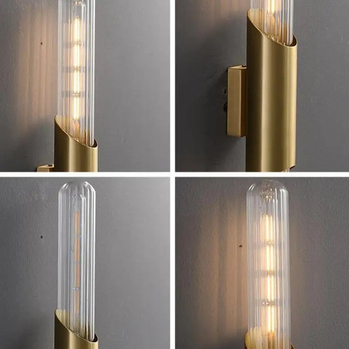 Retro Brass Wall Sconce