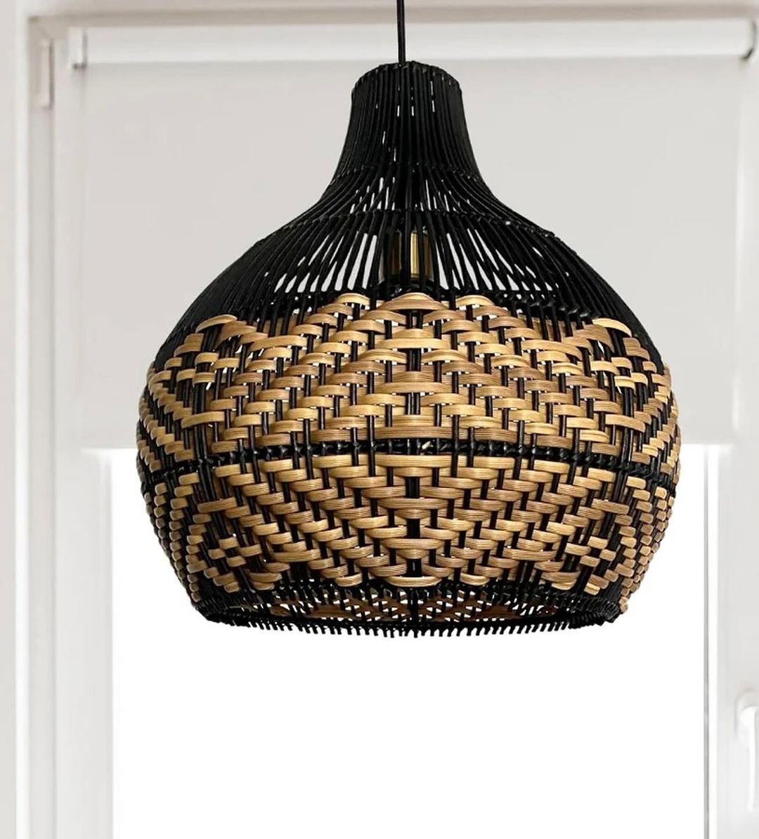 Handmade Woven Rattan Pendant Light