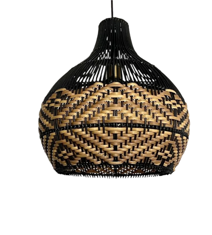 Handmade Woven Rattan Pendant Light