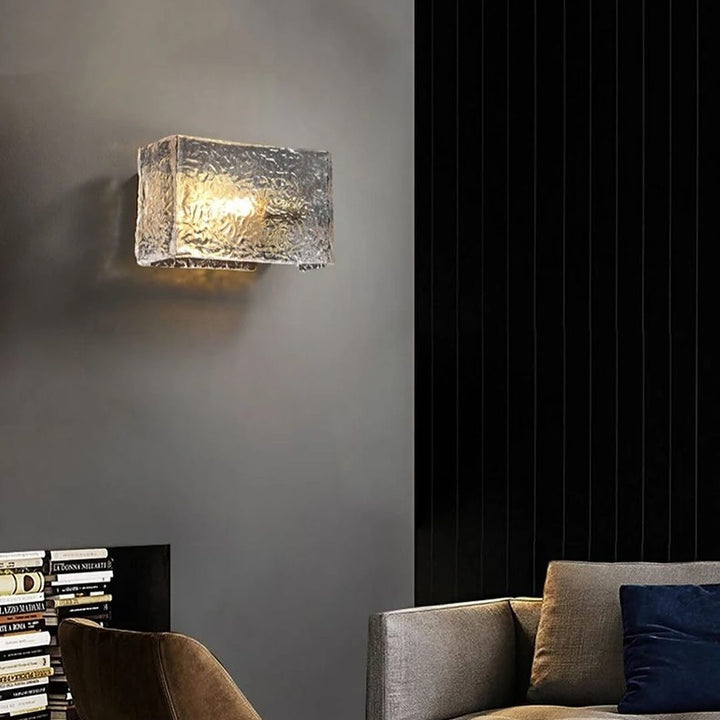 Elegant Glass Wall Sconce