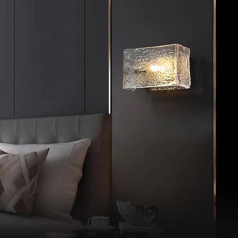 Elegant Glass Wall Sconce