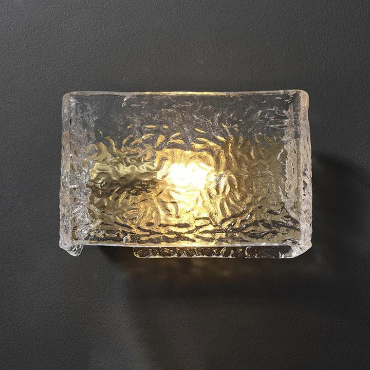 Elegant Glass Wall Sconce