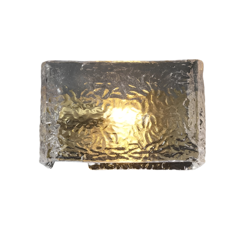 Elegant Glass Wall Sconce