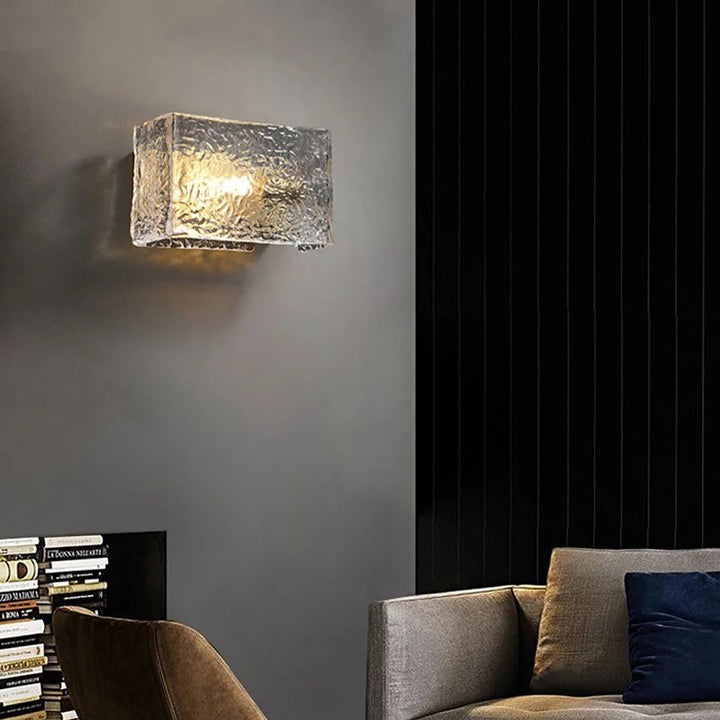 Elegant Glass Wall Sconce