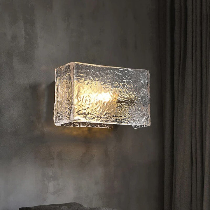 Elegant Glass Wall Sconce