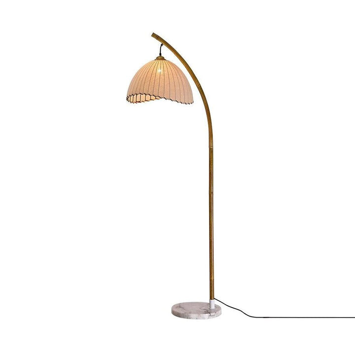 Vintage Brass Floor Lamp