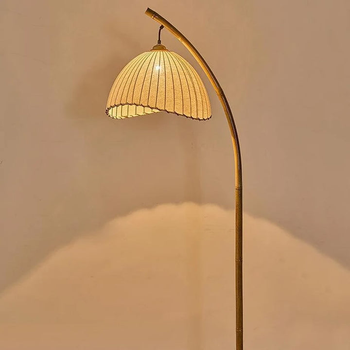 Vintage Brass Floor Lamp