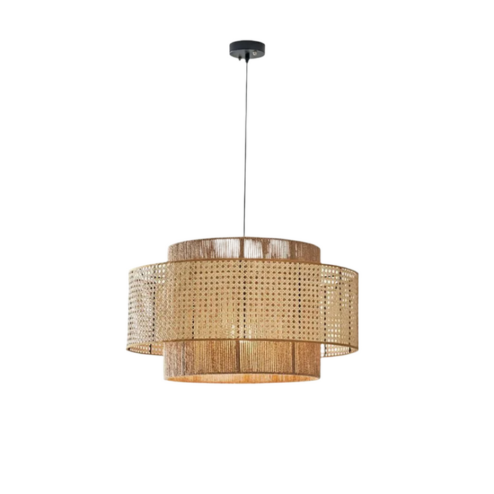 Bohemian Rattan Pendant Light