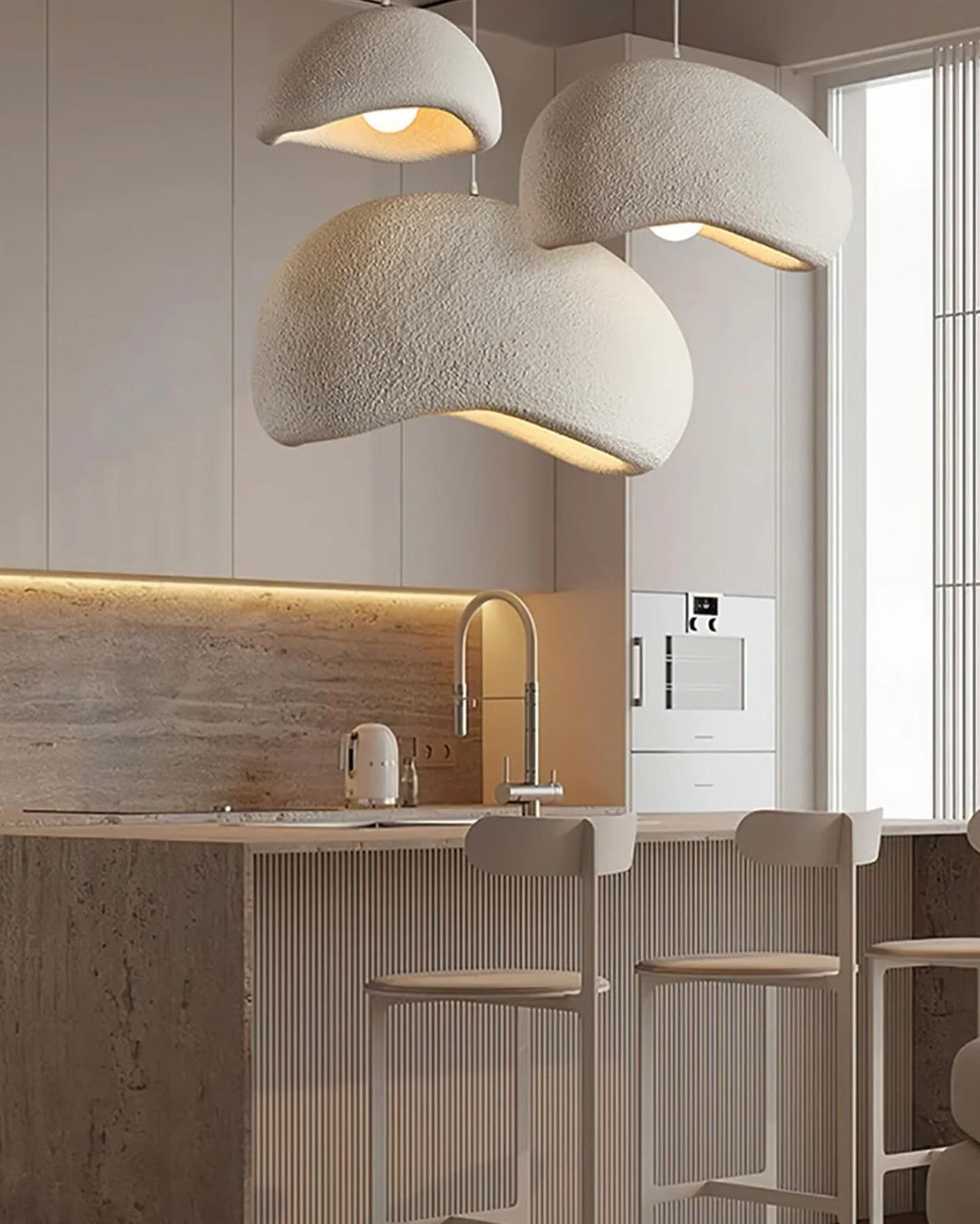 Artistic Foam Pendant Light