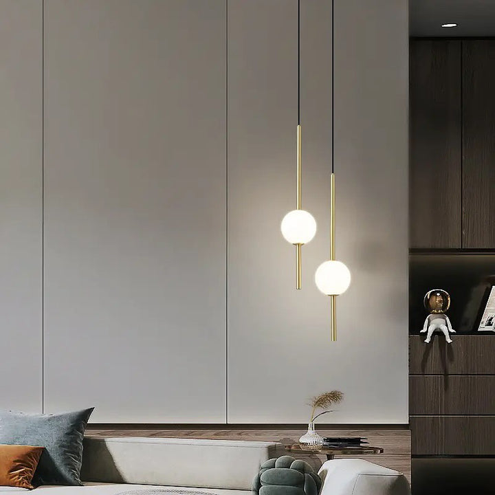 Simple Bedside Pendant Light