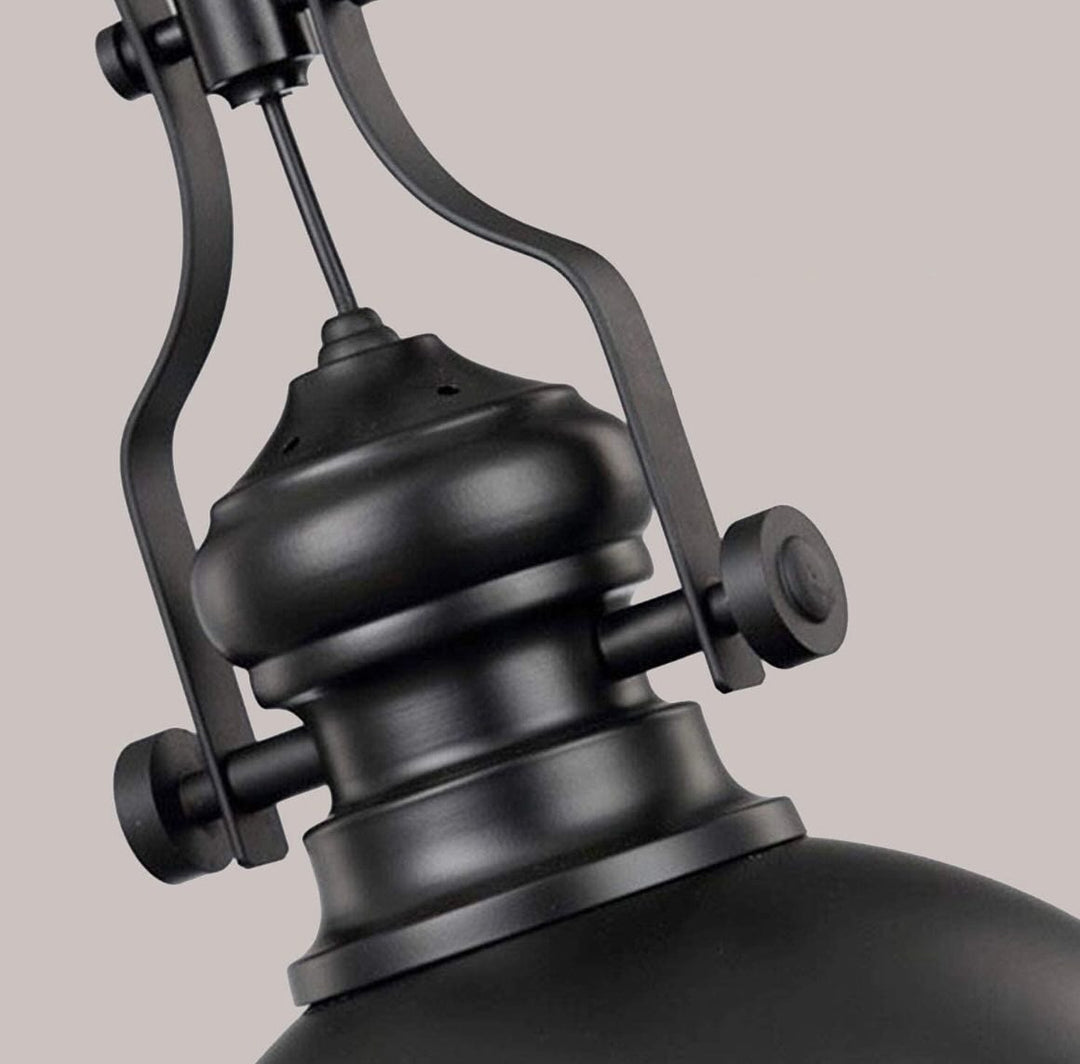 Industrial Black Pendant Light