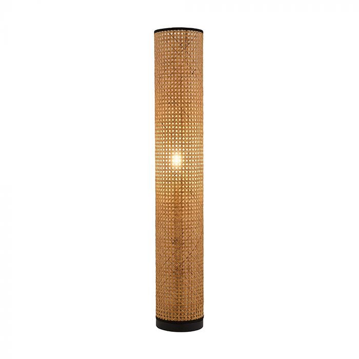 Natural Rattan Floor Lamp