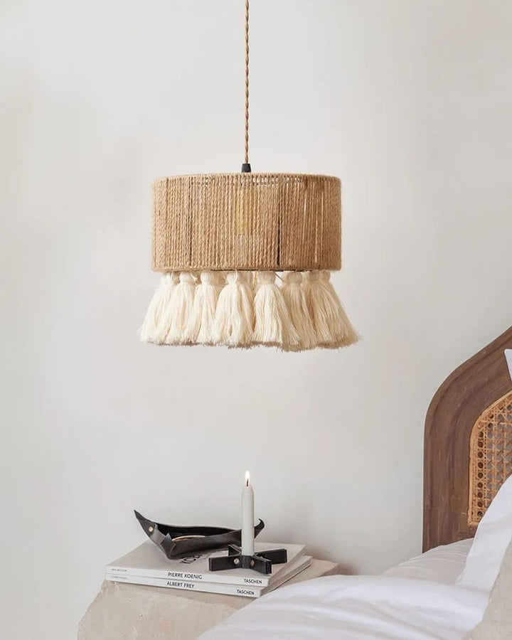 Bohemian Rope Pendant Light