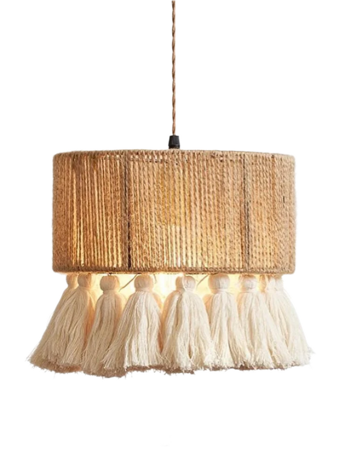 Bohemian Rope Pendant Light