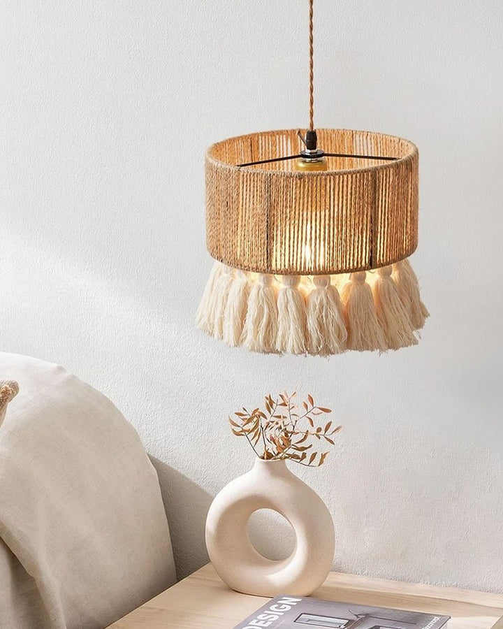 Bohemian Rope Pendant Light