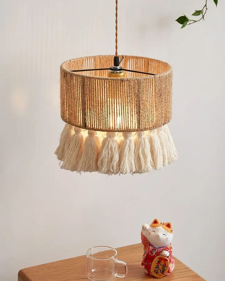 Bohemian Rope Pendant Light