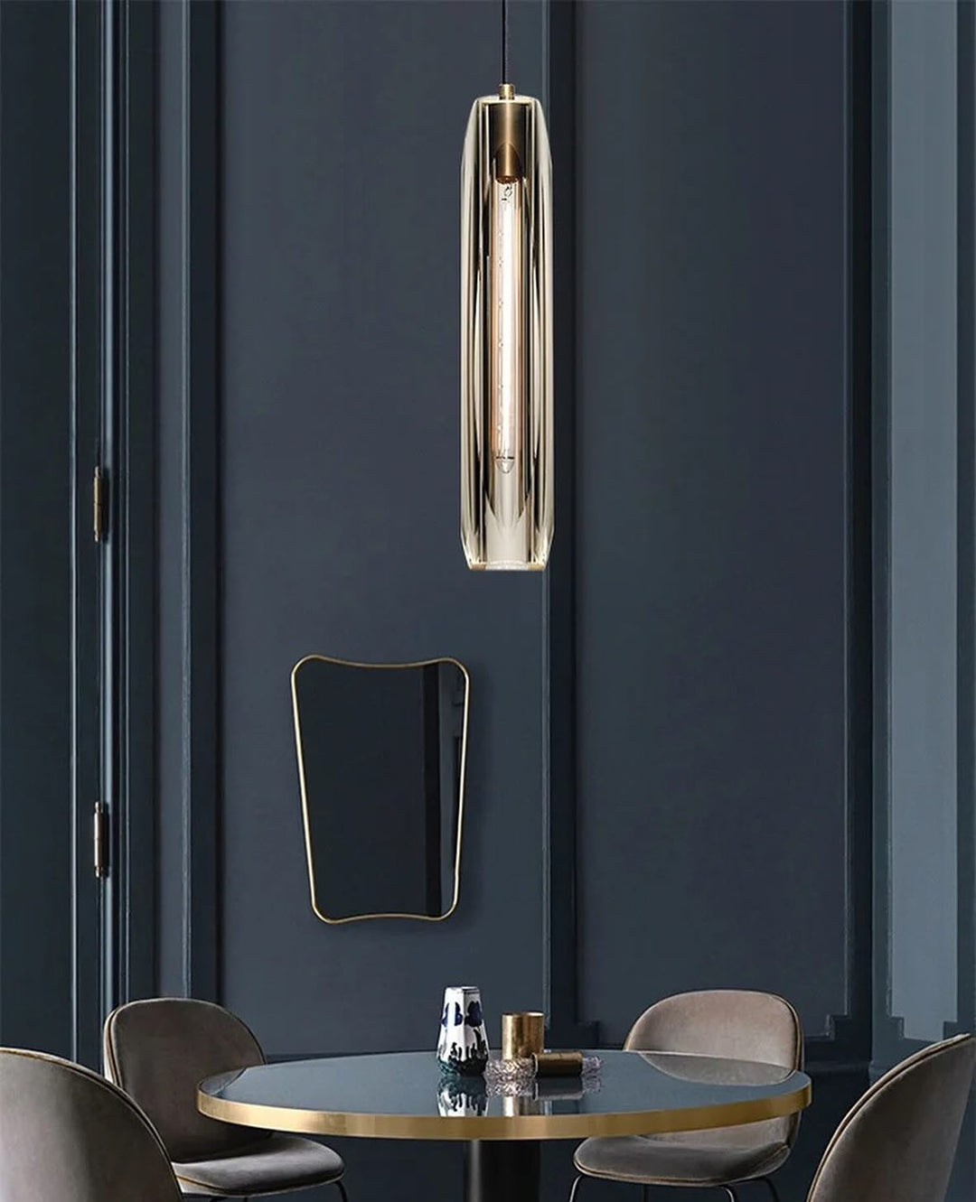 Pendant Light - Crystal Cylinder