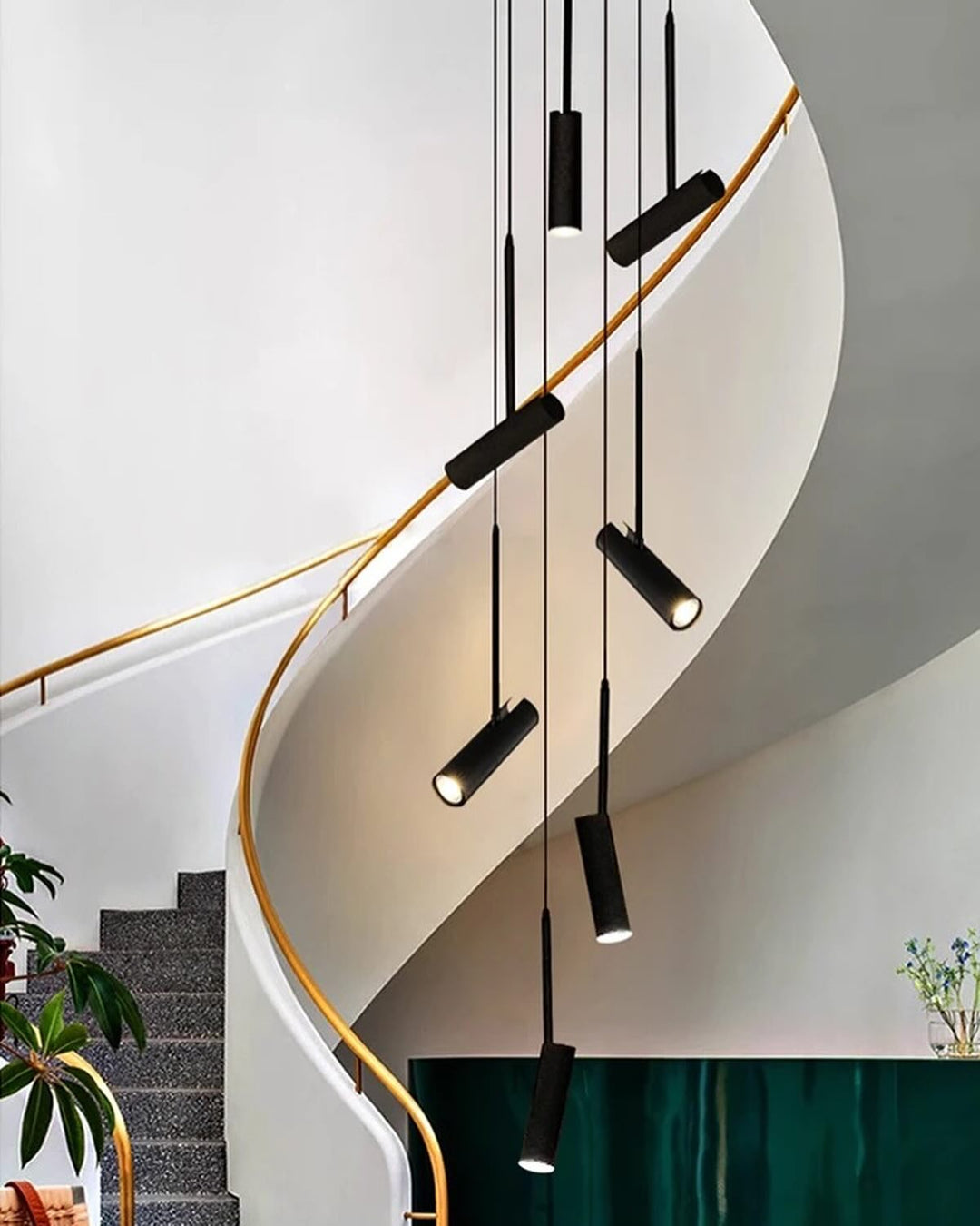 Modern Pendant Lights - Black