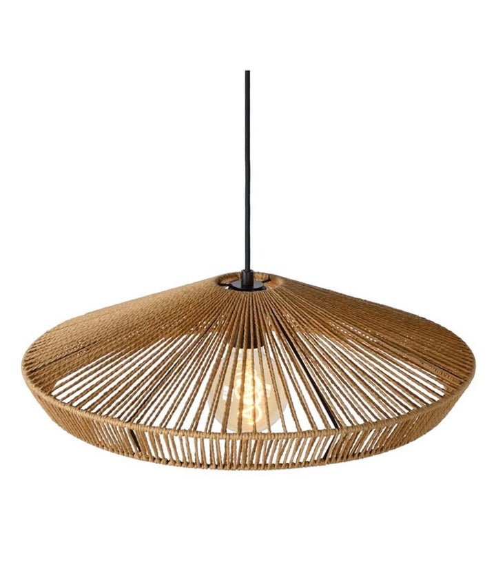 Minimalist Woven Pendant Lamp