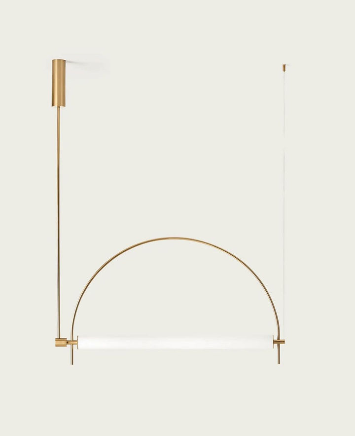 Minimalist Hanging Light with Arch