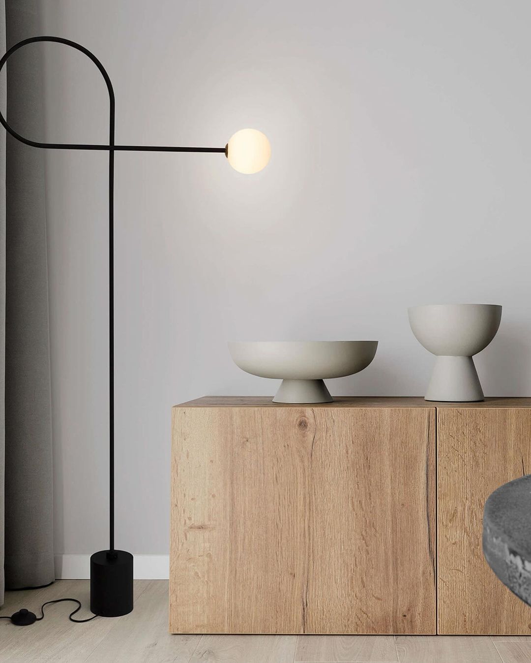 Artistic Loop Floor Lamp