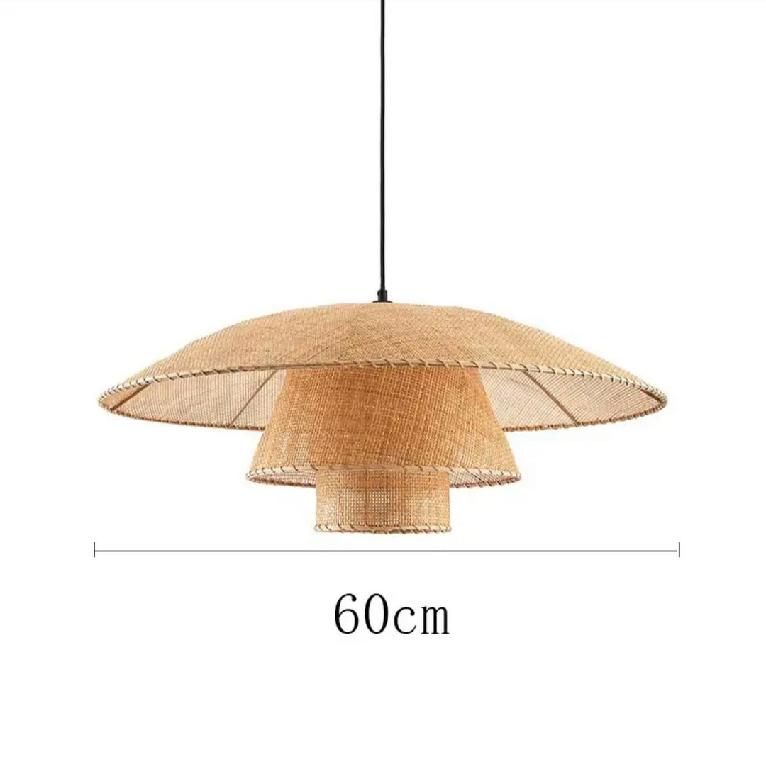 Vintage Rattan Pendant Lamp