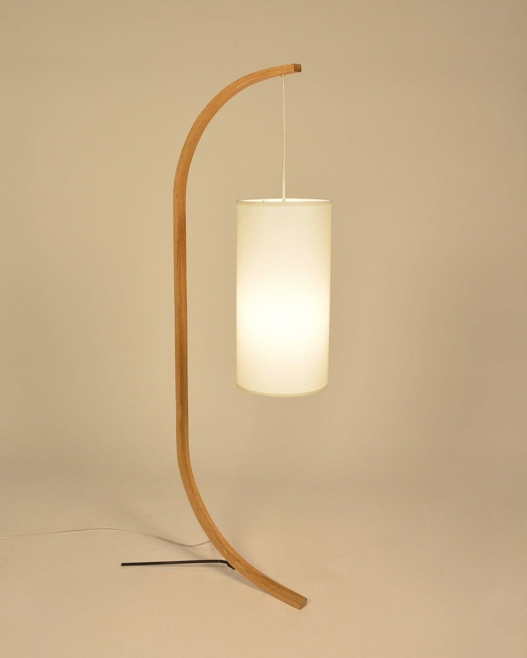 Minimalist Wooden Floor Lamp