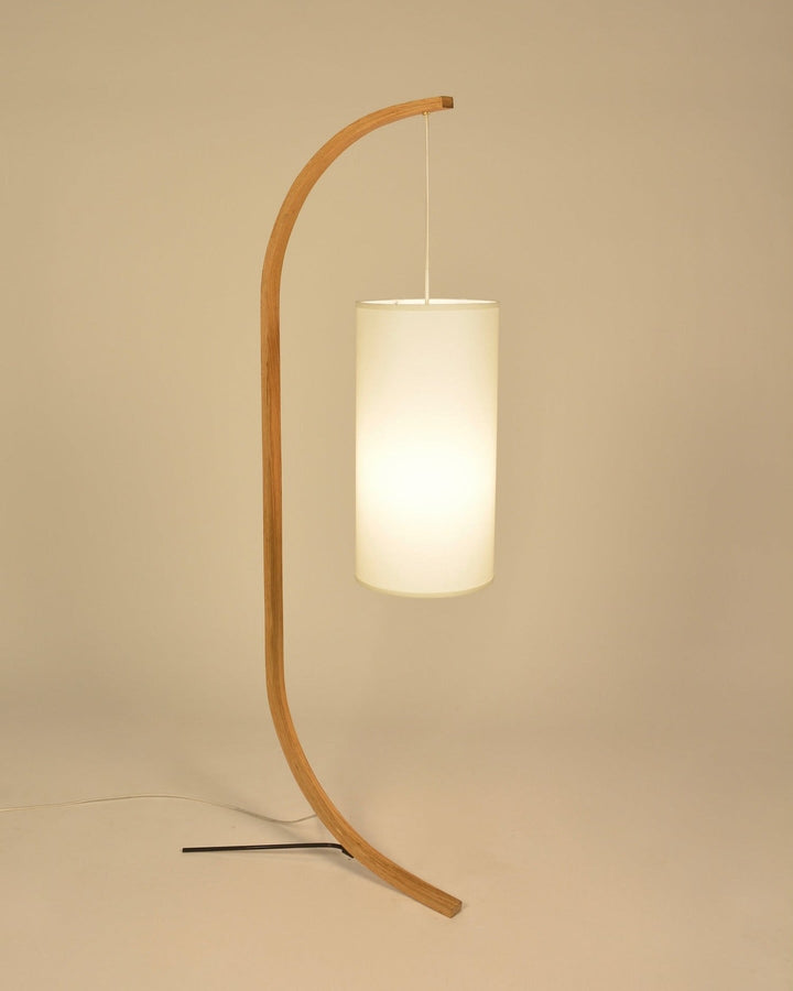 Minimalist Wooden Floor Lamp