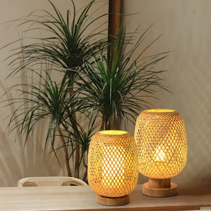 Natural Bamboo Table Lamp