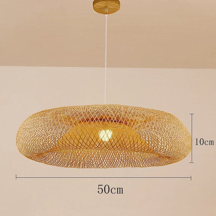 Natural bamboo Pendant Light