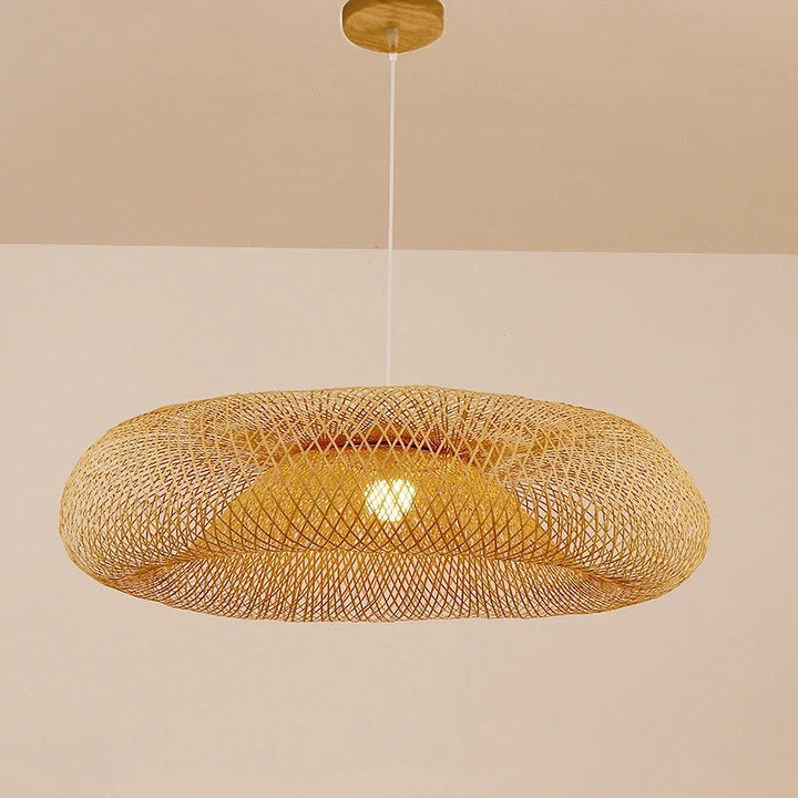 Natural bamboo Pendant Light