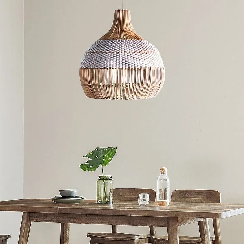 Scandinavian Wicker Pendant Lights