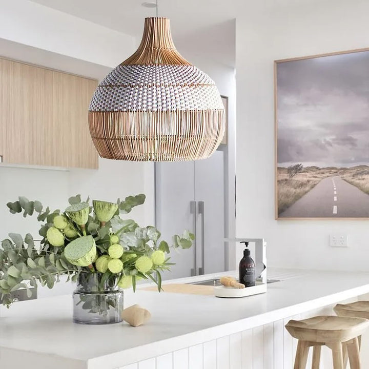 Scandinavian Wicker Pendant Lights