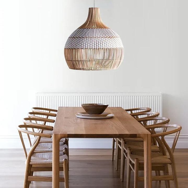 Scandinavian Wicker Pendant Lights