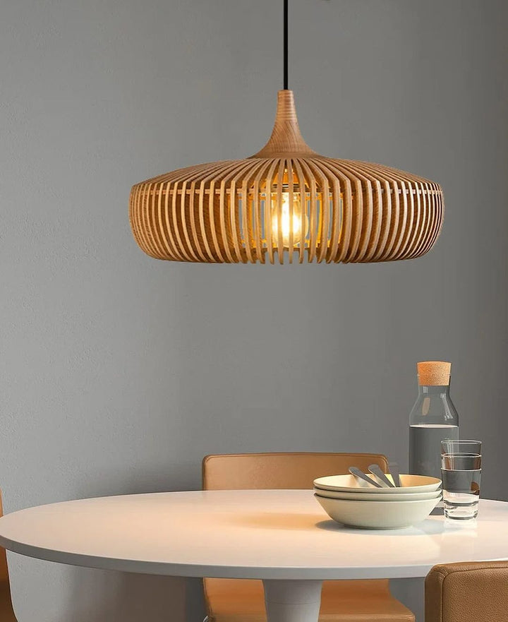 Wooden Pendant Light