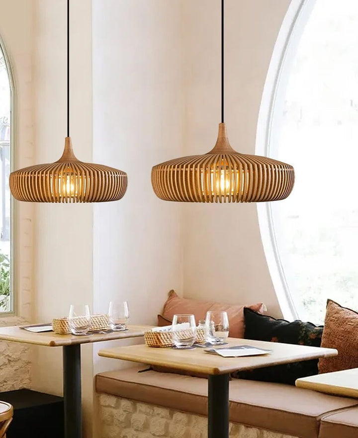 Wooden Pendant Light