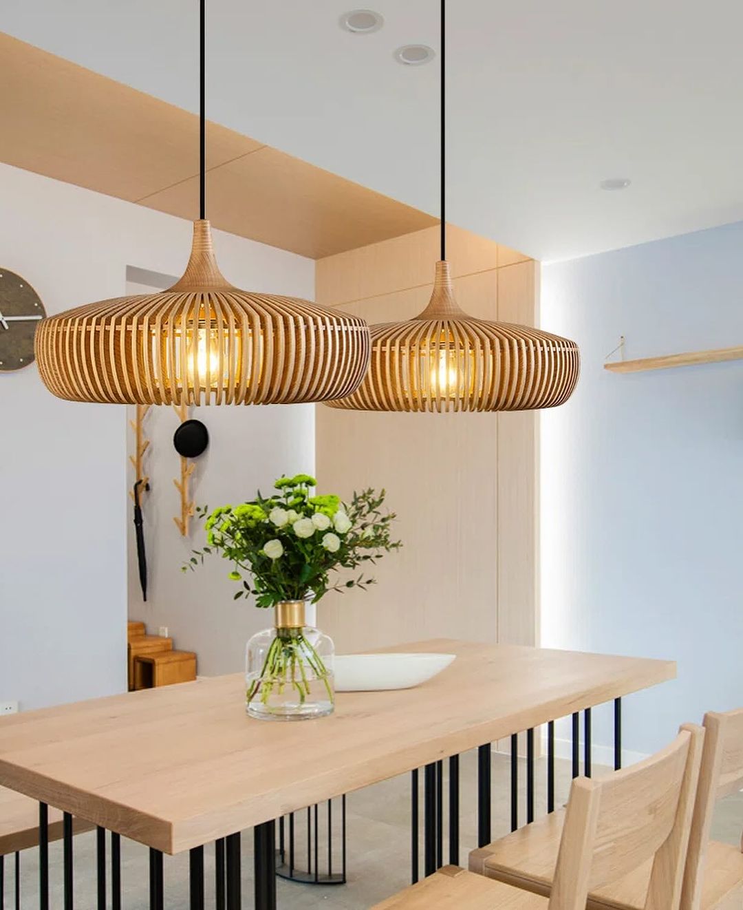 Wooden Pendant Light