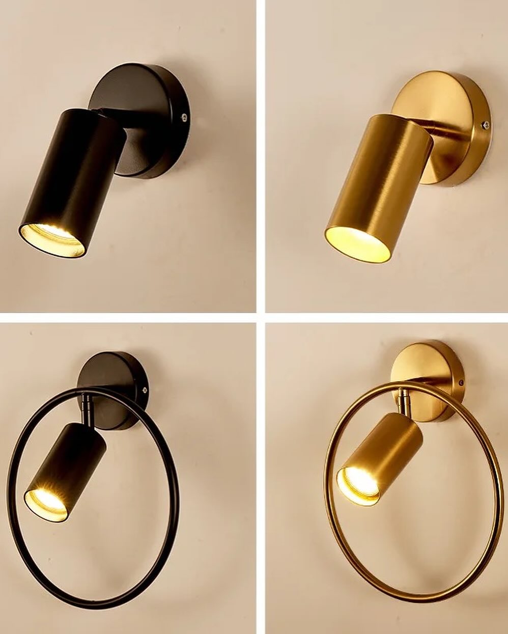 Elegant Gold Wall Sconce