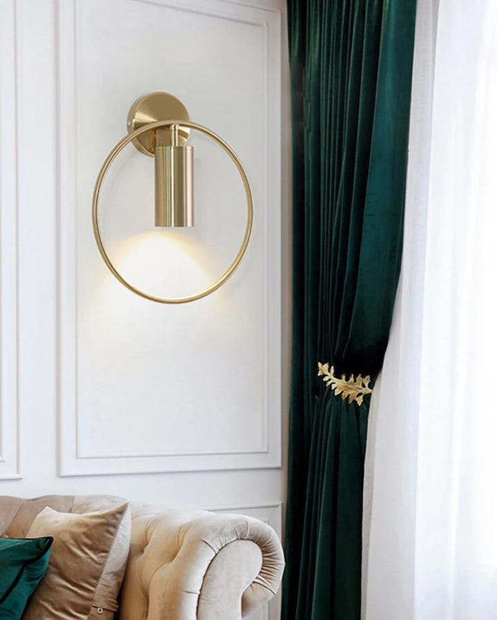 Elegant Gold Wall Sconce